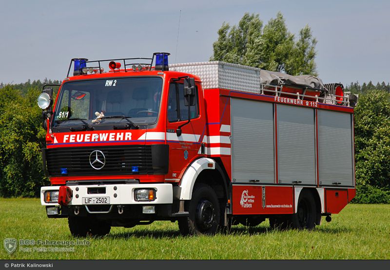 ehemaliger Rüstwagen RW 2 der Freiwiligen Feuerwehr Michelau i.OFr.