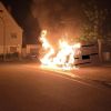 Einsatzfoto Brand Fahrzeuge