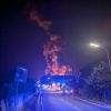 Einsatzfoto Halle in Vollbrand