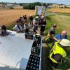 Einsatzfoto Brand Getreideacker