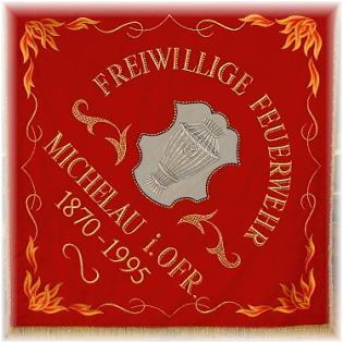 Vereinsfahne der Freiwilligen Feuerwehr Michelau i.OFr.